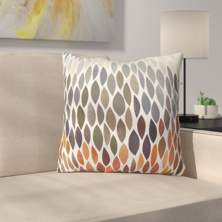 Wayfair orange throw online pillows